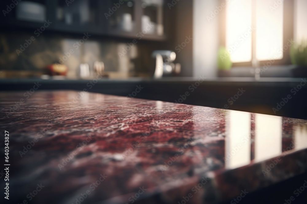 Dark marble table. Generate Ai Dark marble table. Generate Ai