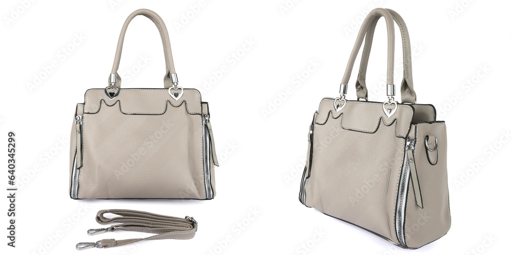 Naklejka premium Images of a lady's bag 