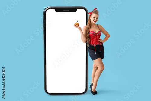 Sexy young woman with Hallo...