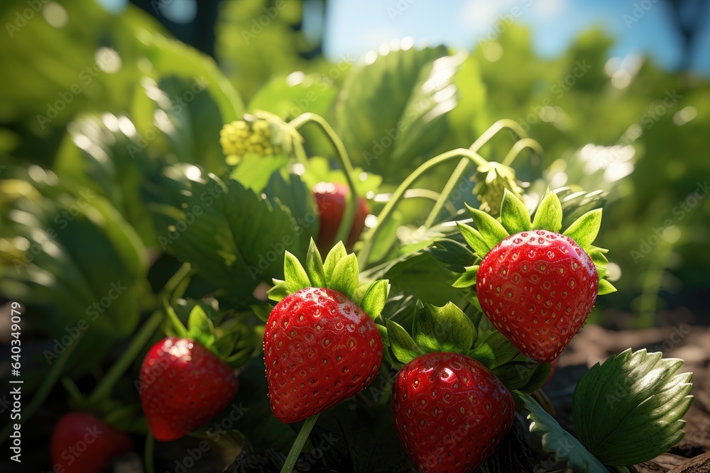 wild strawberry plant wild strawberry plant