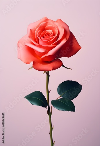 Simplicity in Bloom: Minimalist Rose © BCFC