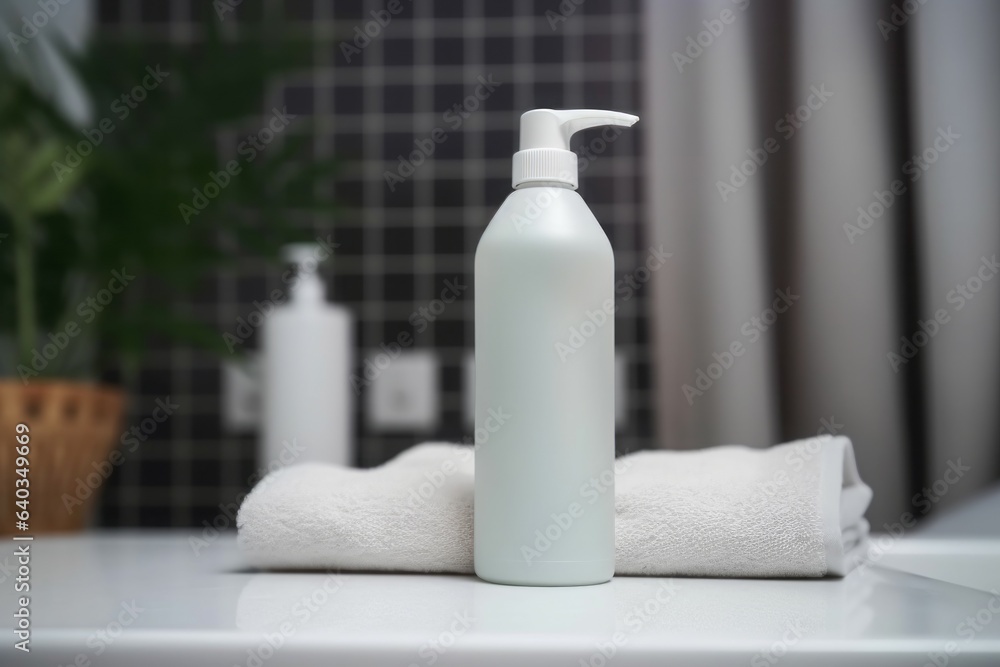 Shampoo bottle beauty. Generate Ai Shampoo bottle beauty. Generate Ai