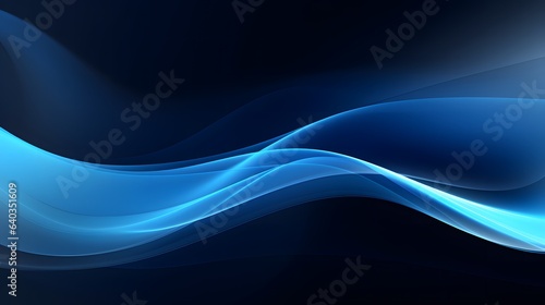 blue curve abstract background wallpaper