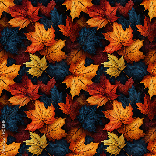 Wallpaper Mural Autumn (Fall) Seamless Pattern | Digital Paper | Scrapbooking Paper | Printable | High Quality | 12x12 inches | 300 DPI Torontodigital.ca