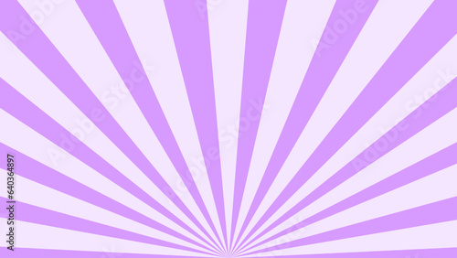 Purple retro background with rays
