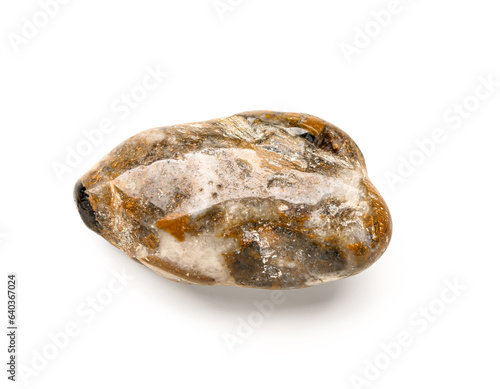 Natural polished river ston...