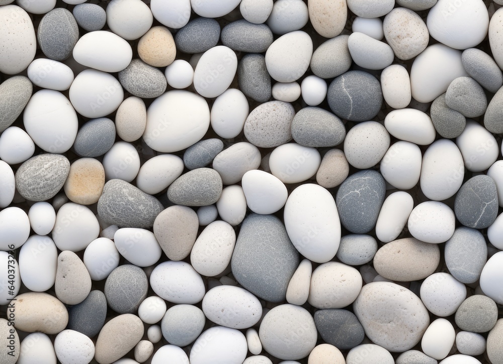 A backdrop showcasing the inherent elegance of river rock pebbles, meticulously smoothed by nature's touch. This pattern exudes a sense of organic refinement. SEAMLESS PATTERN. SEAMLESS WALLPAPER. A backdrop showcasing the inherent elegance of river rock pebbles, meticulously smoothed by nature's touch. This pattern exudes a sense of organic refinement. SEAMLESS PATTERN. SEAMLESS WALLPAPER.
