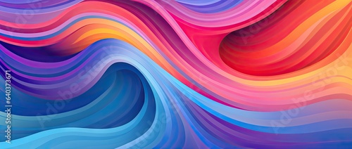 abstract color background colorful gradient Generative AI