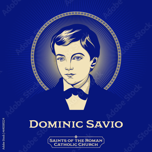 Catholic Saints. Dominic Savio (1842-1857) was an Italian student of John Bosco. He was studying to be a priest when he became ill and died. He was noted for his piety and devotion to the Catholic