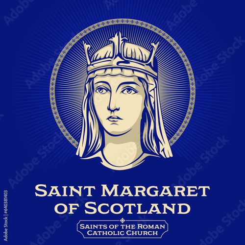 Catholic Saints. Saint Margaret of Scotland (1045-1093) also known as Margaret of Wessex, was an English princess and a Scottish queen.