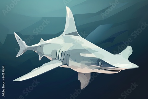 Hammerhead shark This species of shark. Generative AI