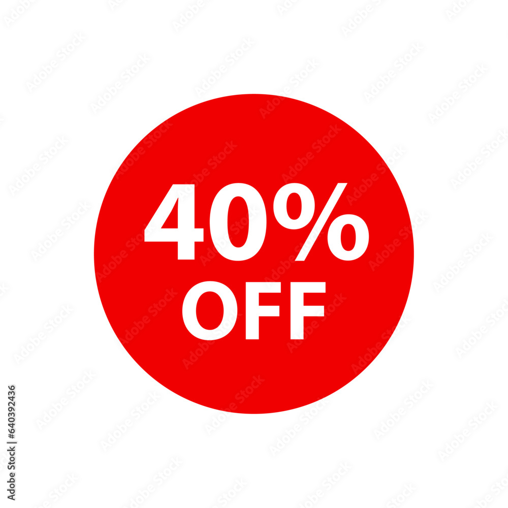40% off discount banner 40% off discount banner