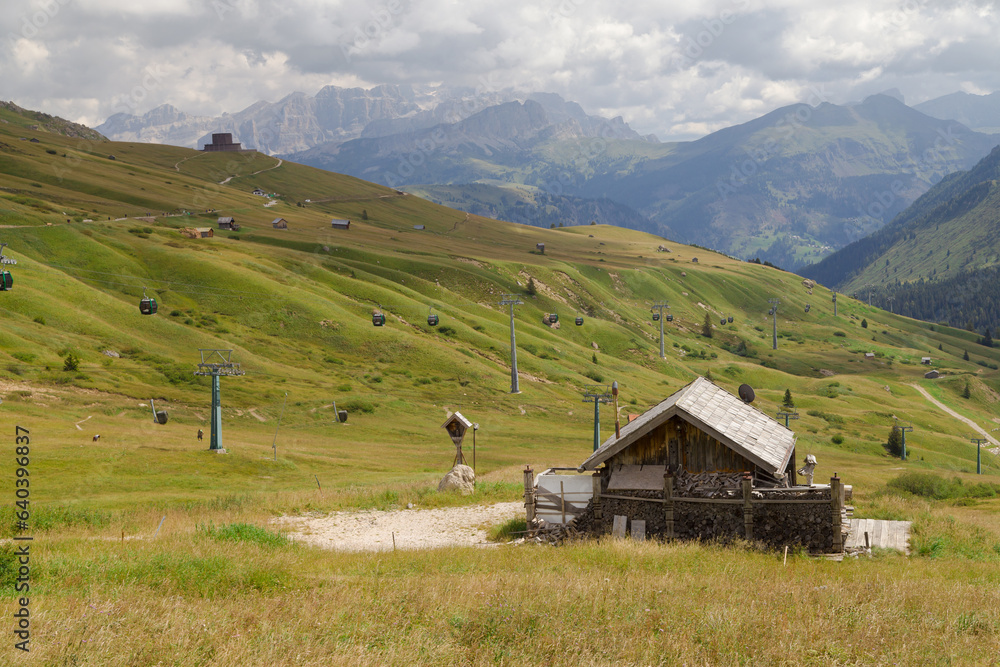 Meadows at Pordoi Pass