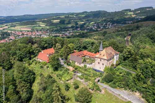 Brandenstein Castle, Main-Kinzig District, Hesse, Schluechtern, Germany,