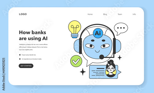 Banking industry automatization with artificial intelligence. Fintech
