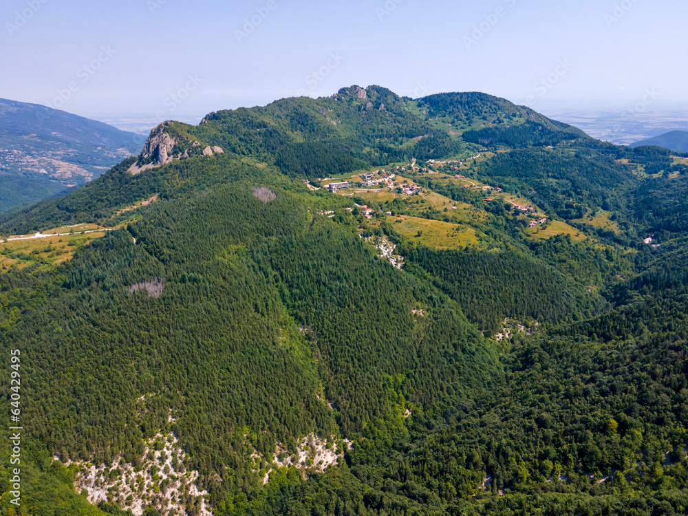 Aerial view of ancient sanctuary Belintash, Bulgaria Aerial view of ancient sanctuary Belintash, Bulgaria