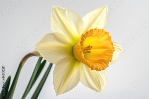 "Yellow Elegance: Daffodil Beauty". Digital poster. Generative ai.