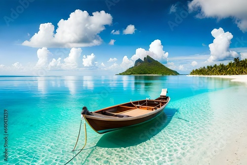 boat on the beach © Image Studio