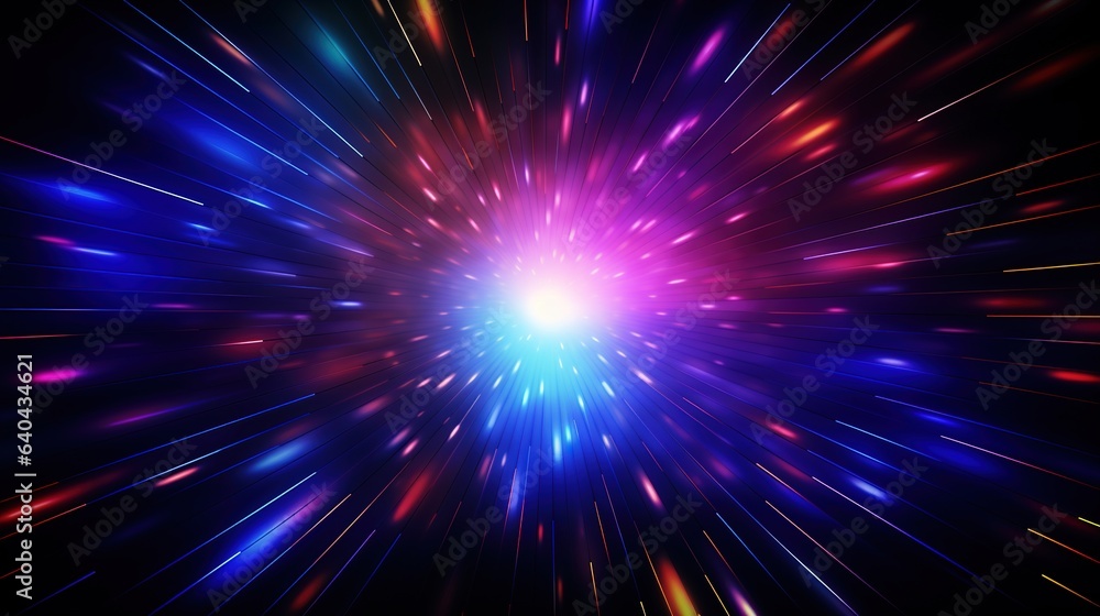 Fototapeta premium abstract background with rays