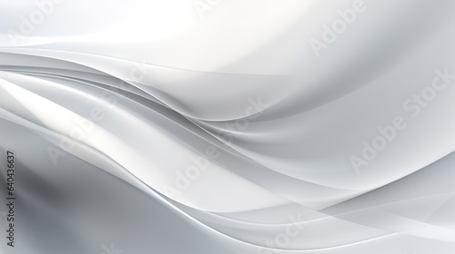 Wallpaper Mural Soft blue abstract background with flowing curves and waves for a calming design Torontodigital.ca