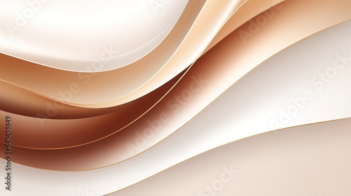 Blue abstract wave background with flowing curves and lines for a modern design