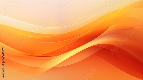 abstract orange wave background