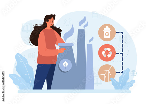 Sustainability. Environmental protection, climate and nature preservation.