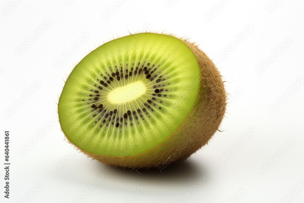Kiwi digital illustration, healthy fruit concept. Generative AI Kiwi digital illustration, healthy fruit concept. Generative AI
