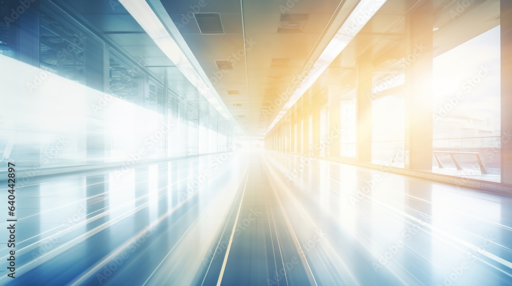 Obraz premium Blurry background with repeated motion blur