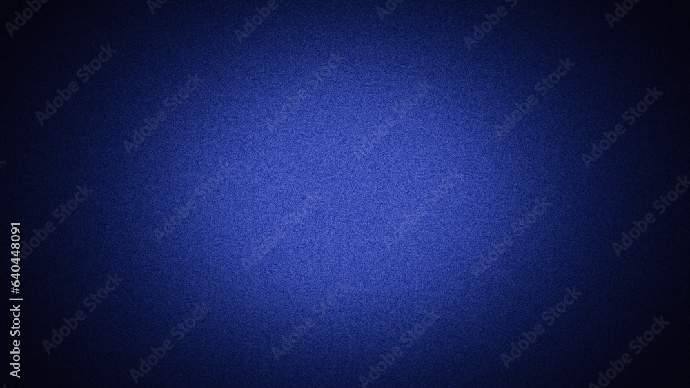 blue vignette color background with grain - obrazy, fototapety, plakaty 