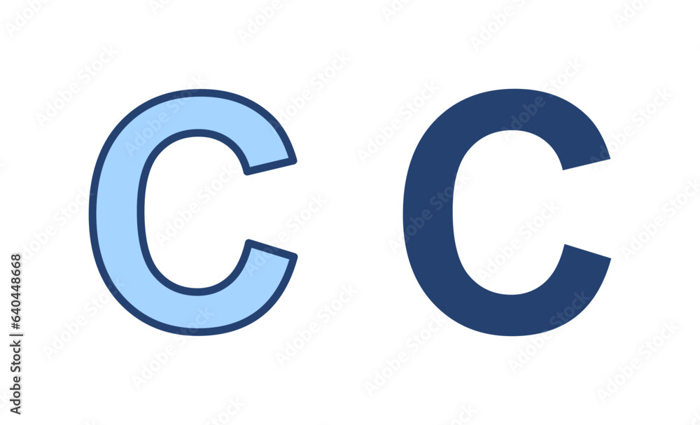 Copyright icon vector. copyright sign and symbol Copyright icon vector. copyright sign and symbol