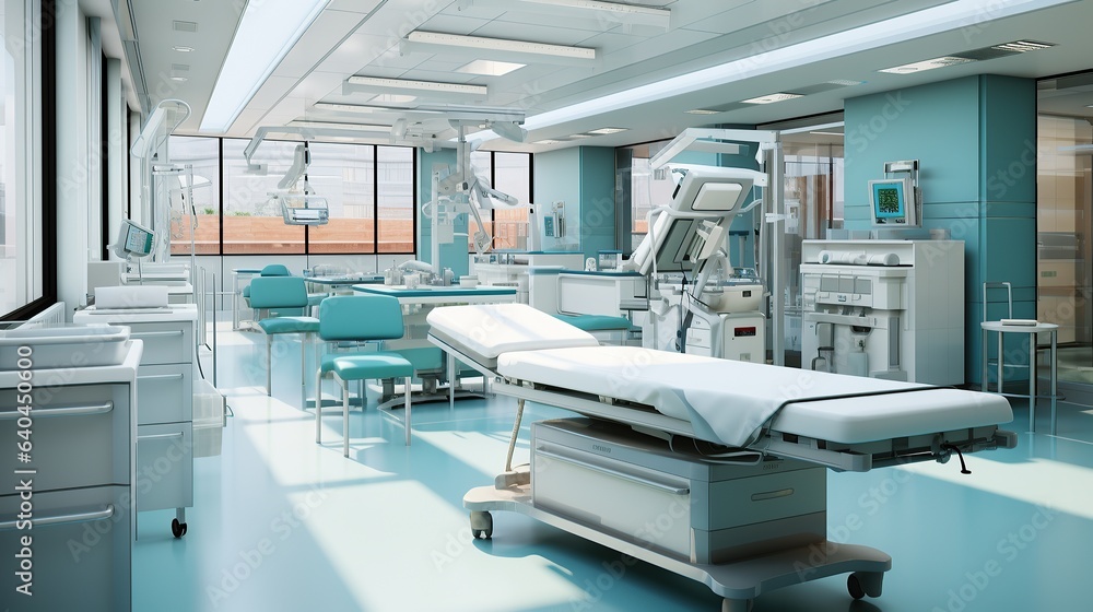 Dental cabinet with various medical equipment Dental cabinet with various medical equipment