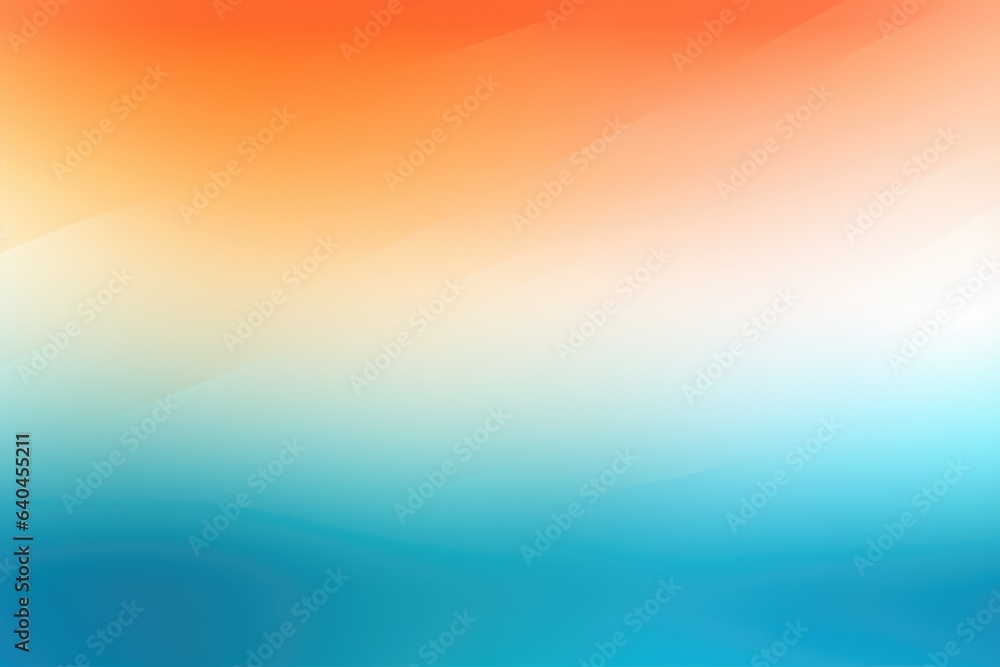 Orange white blue teal blurred vibrant gradient background 