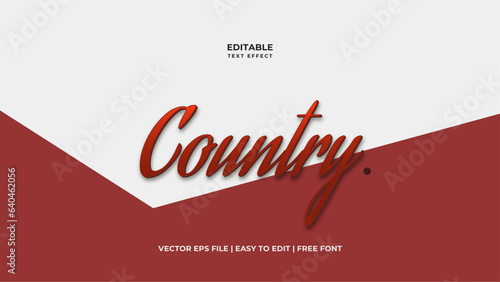 Editable text effects- Style text effects