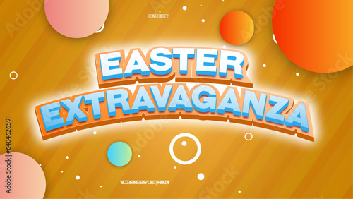 Strong bold text effect for modern style banner