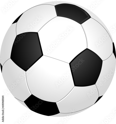 soccer ball isolated on white Generated AI