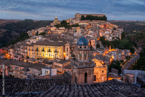 A view of Ragusa, Sicily, Italy
