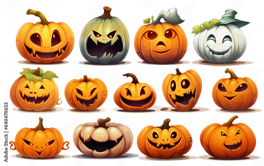 Halloween Pumpkins Transparent Background Halloween Pumpkins Transparent Background