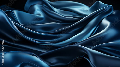 black satin background HD 8K wallpaper Stock Photographic Image