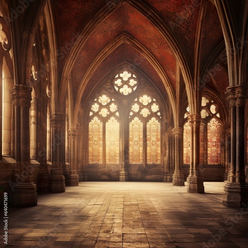 Medieval interior architecture 