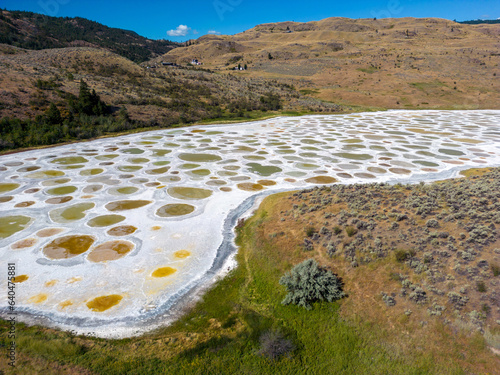 Spotted Lake Osoyoos Okanagan Similkameen Valley photo