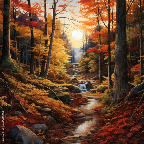 autumn in the forest