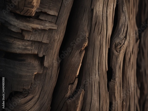 twisted aged wood texture