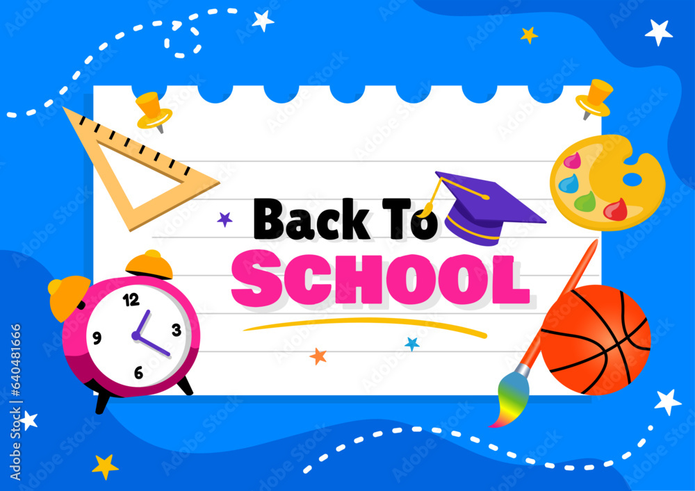 Back to School Background Template