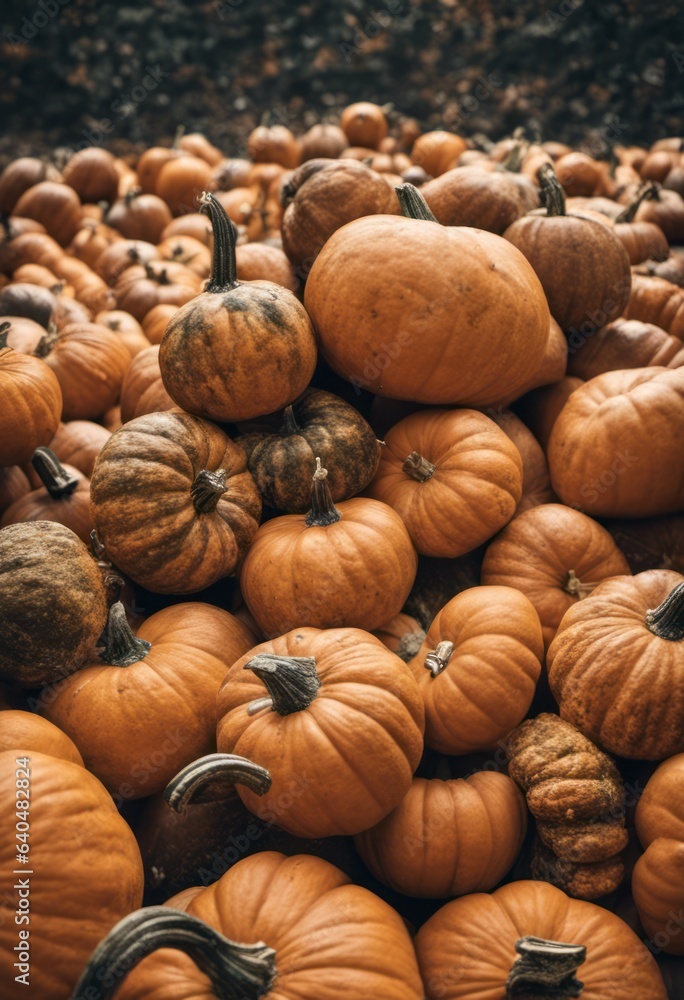 Pile of Pumpkins Background for Halloween Pile of Pumpkins Background for Halloween