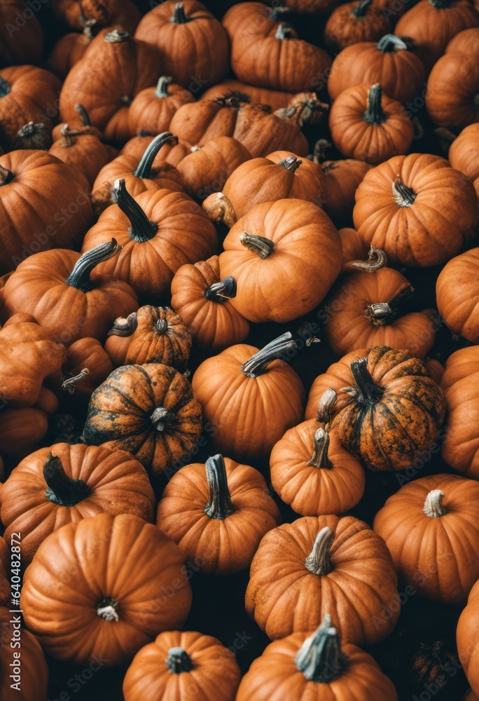 Pile of Pumpkins Background for Halloween Pile of Pumpkins Background for Halloween