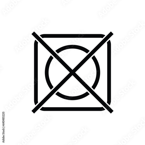 Do not dry icon design. isolated on white background. vector illustration
