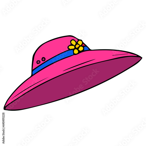 millinery vector illustration