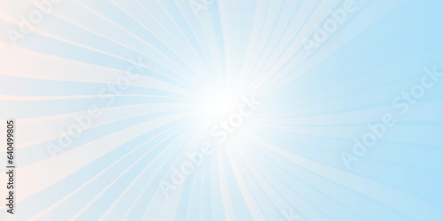 It is a concentrated line of blue light. There are multiple variations. The glow of the sun