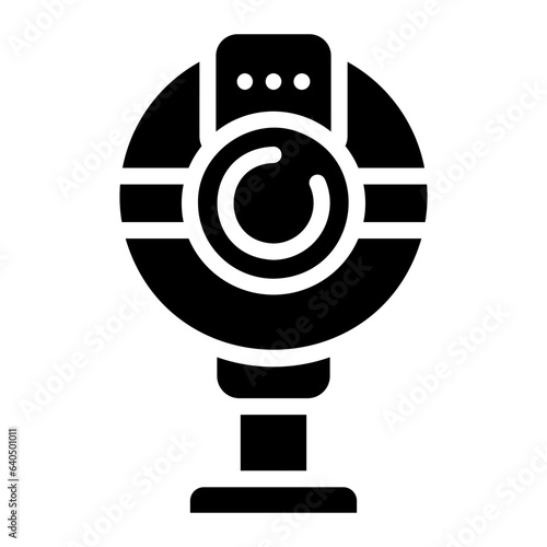web cam Solid icon